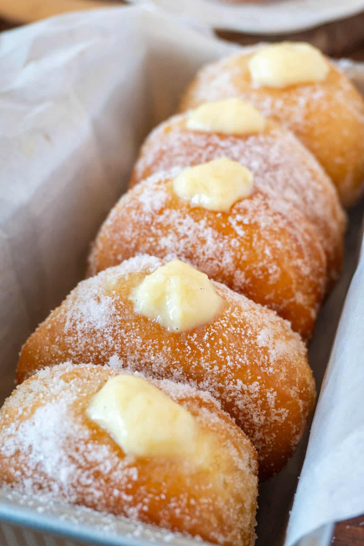 Vanilla Bomboloni